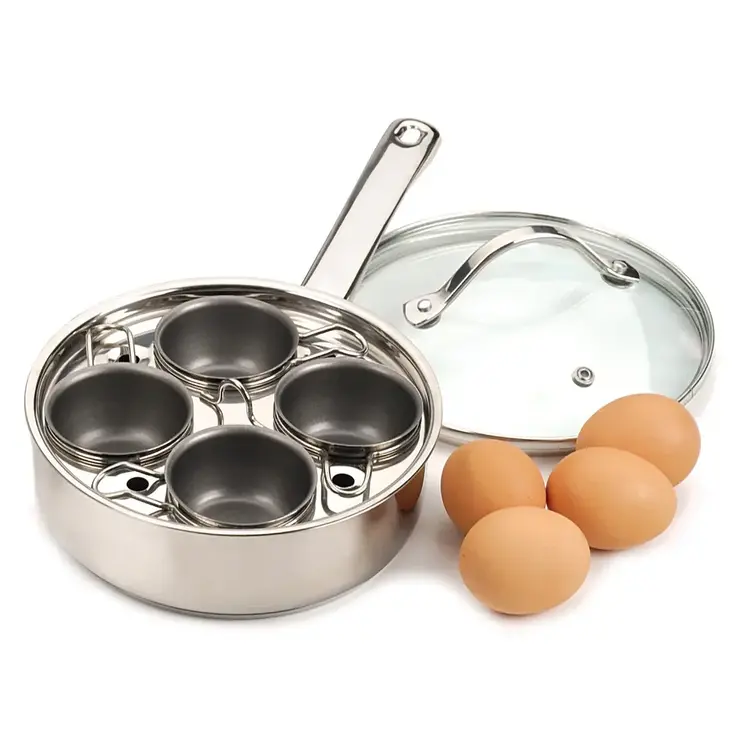 4 Egg Poaching Pan