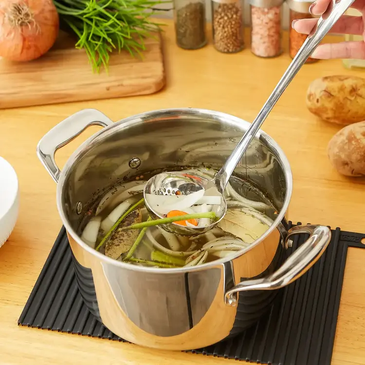 Stainless Steel Straining Ladle