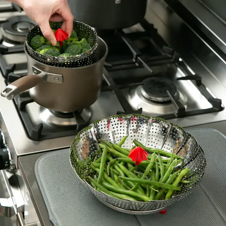 Steamin In The Rain 9" Vegetable Steamer