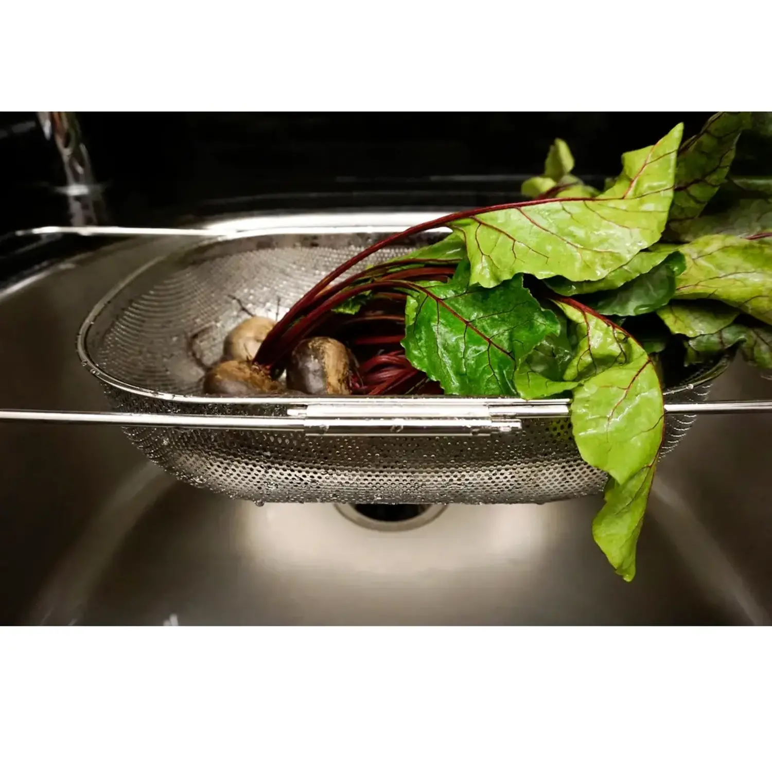 Over Sink Strainer Whisk