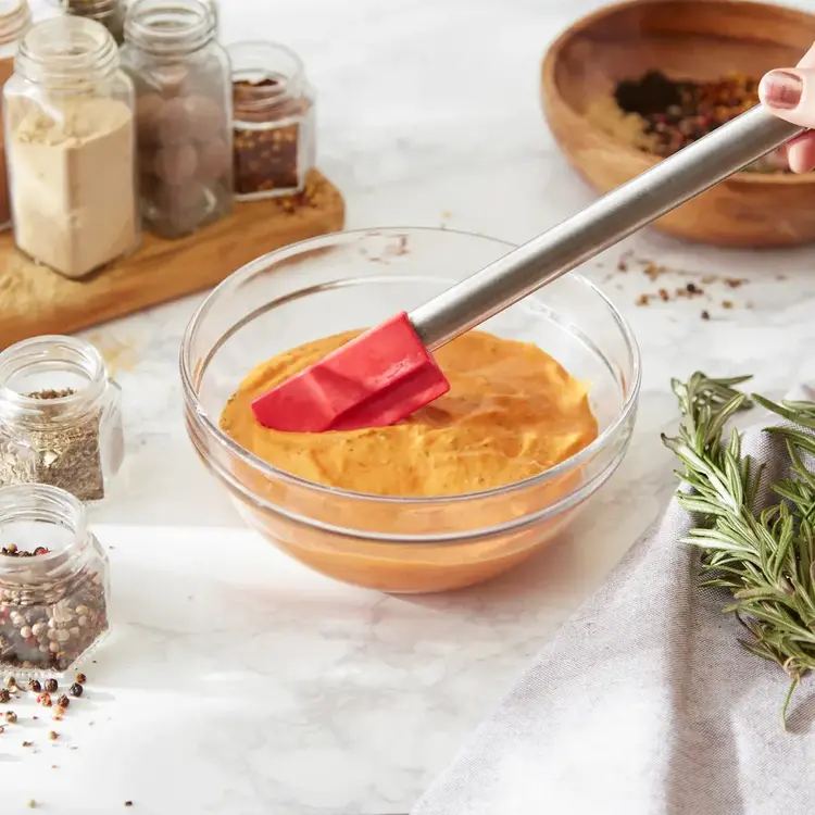 RSVP Small Red Silicone Spatula