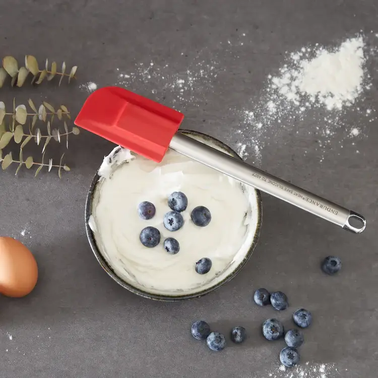 Medium Red Silicone Spatula