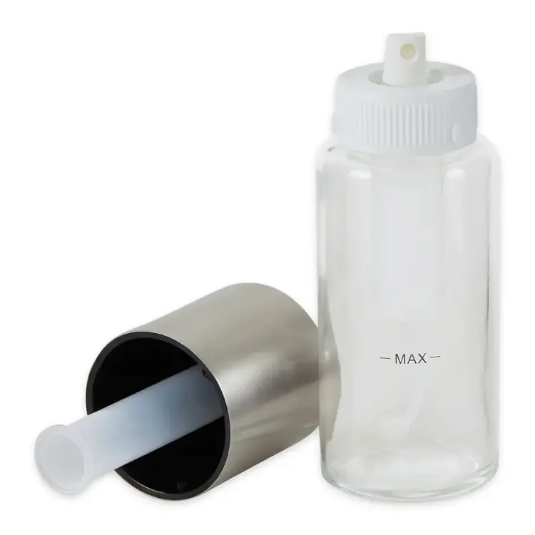 Glass Oil Mister with Stainless Top