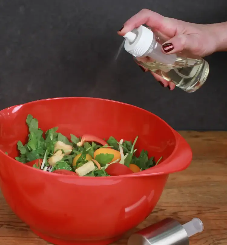 Glass Oil Mister with Stainless Top