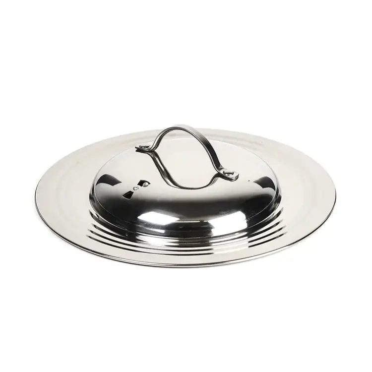 7-12" Stainless Steel Universal Lid