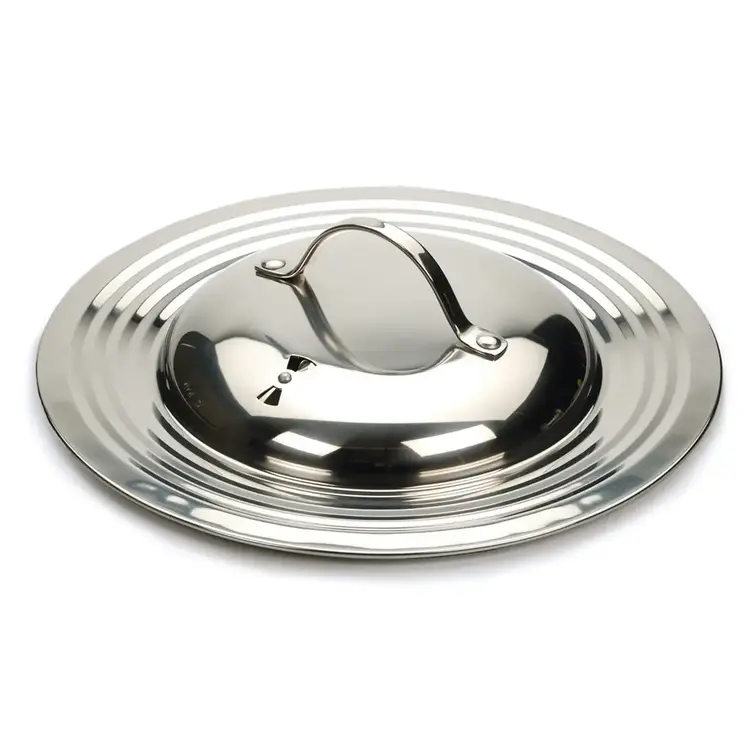 7-12" Stainless Steel Universal Lid