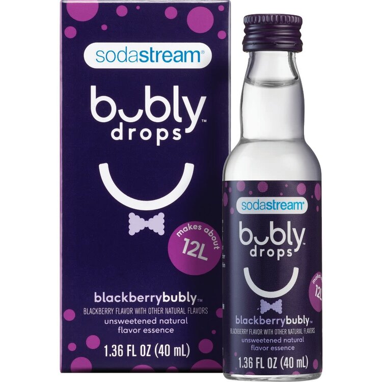 Sodastream Blackberry Bubly Soda Flavor