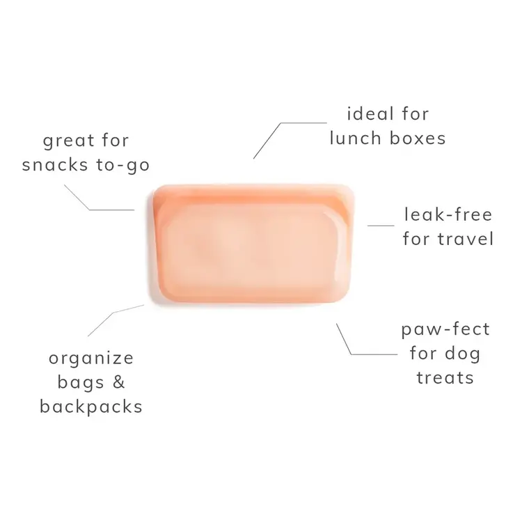 Stasher Stasher Lavender Snack Storage Bag