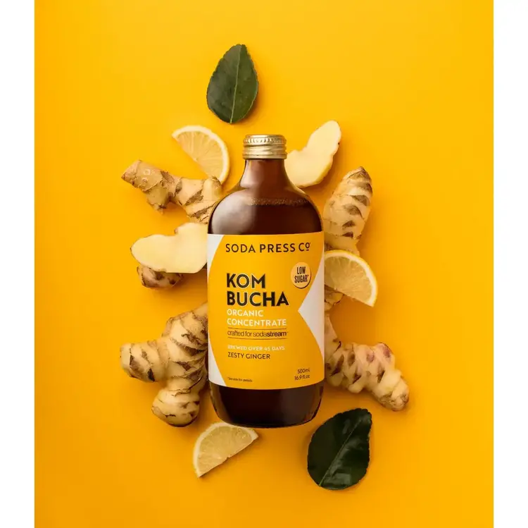 Sodastream Zesty Ginger Kombucha