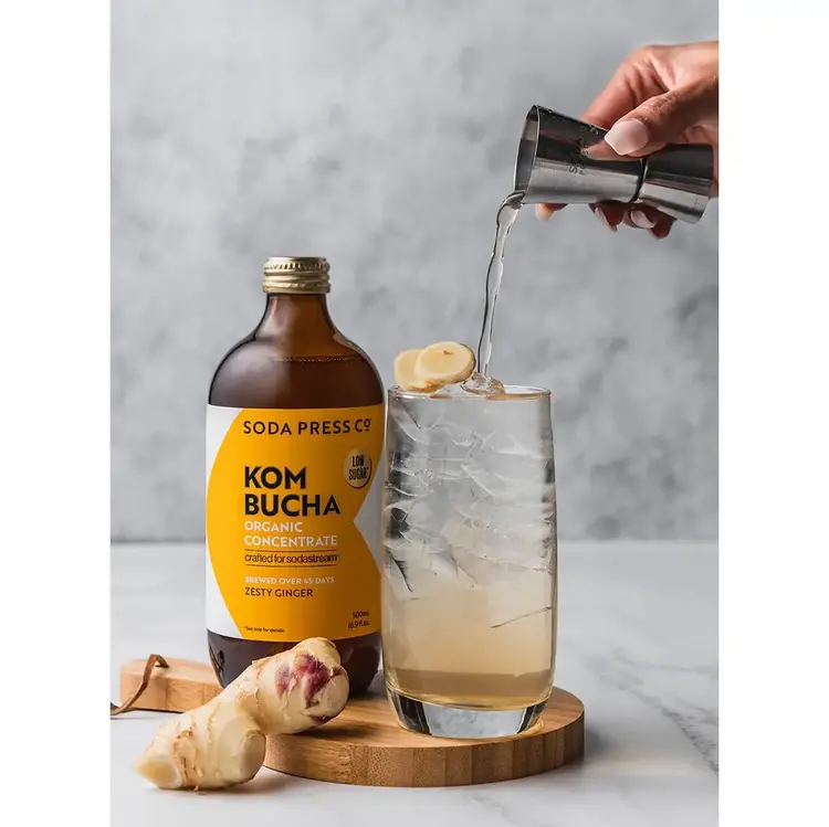 Sodastream Zesty Ginger Kombucha