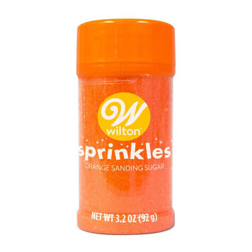 Wilton 3.2oz Orange Sanding Sugar