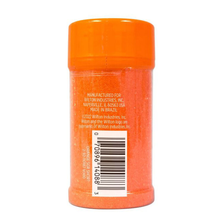 Wilton 3.2oz Orange Sanding Sugar