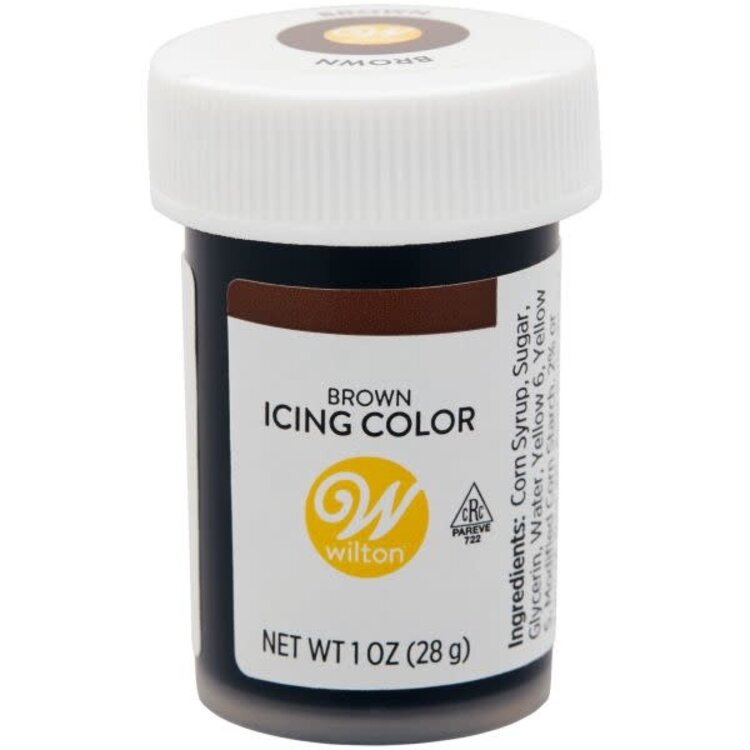 Wilton 1oz Brown Gel Food Color