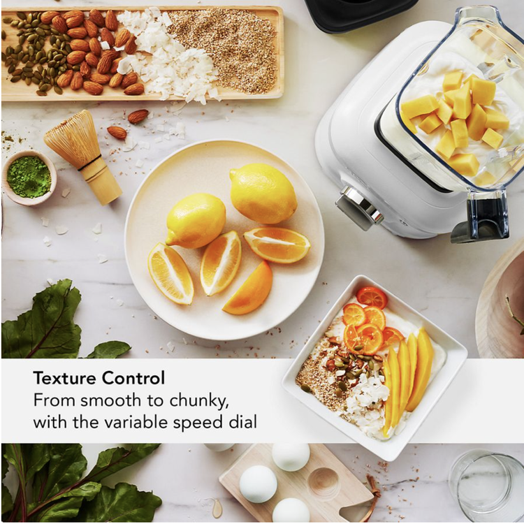 Kitchenaid White 1.5 HP Variable Speed Blender