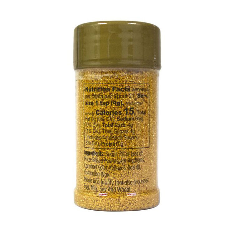 Wilton 2.9oz. Gold Sanding Sugar