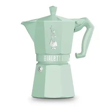 Bialetti Moka 6 cup Mint Green Espresso Maker