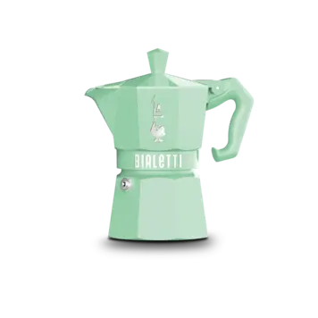 Bialetti Moka 3 cup Mint Green Espresso Maker