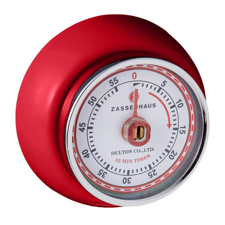 Red Retro Timer