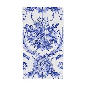 Blue Toile Paper Dinner Napkins