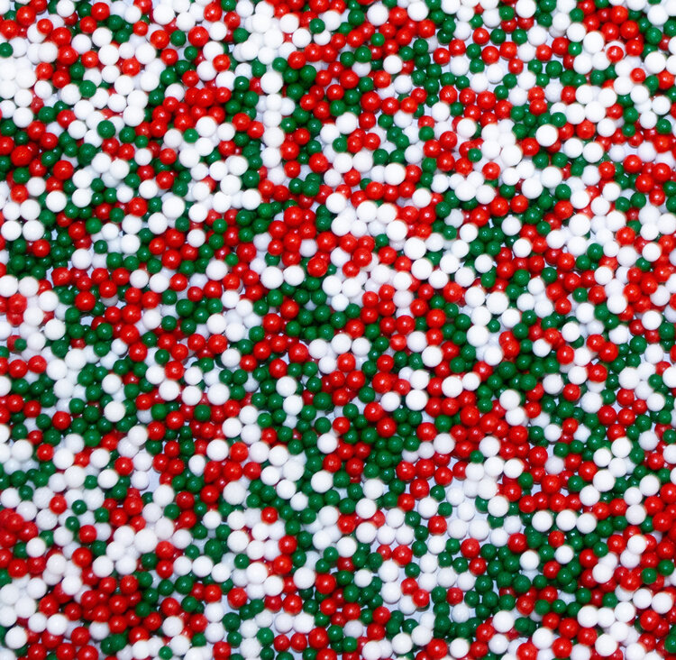 Wilton 4.6oz Christmas Holiday Mix Nonpareils