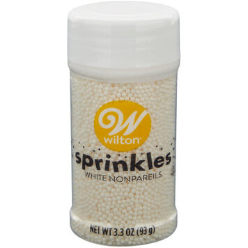 Wilton 3.3oz White Non-Pareils