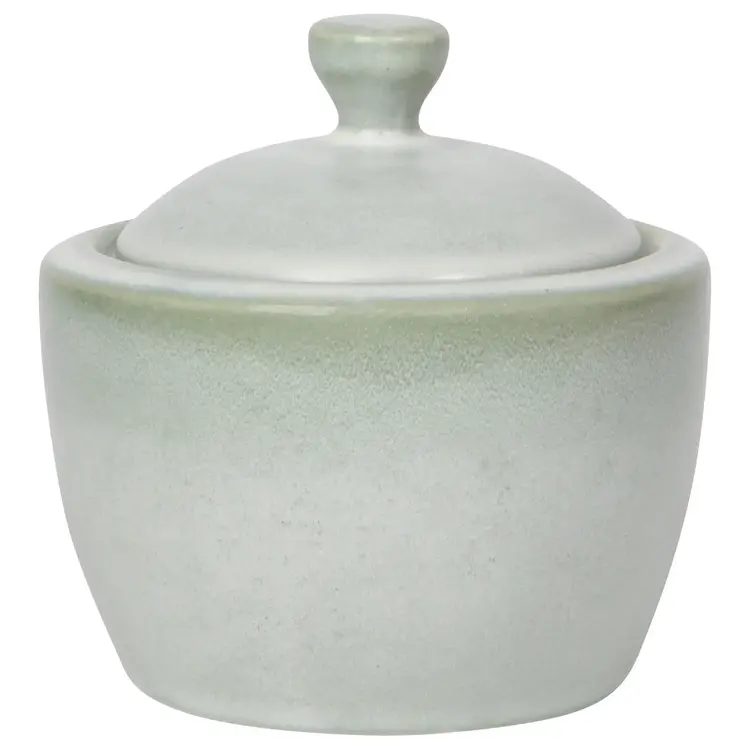 Sage Sugar Pot