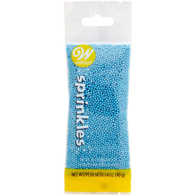 Wilton 1.4 oz Blue Non-Pareils