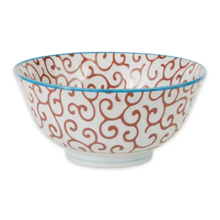 6" Mixed Color Japanese Bowls