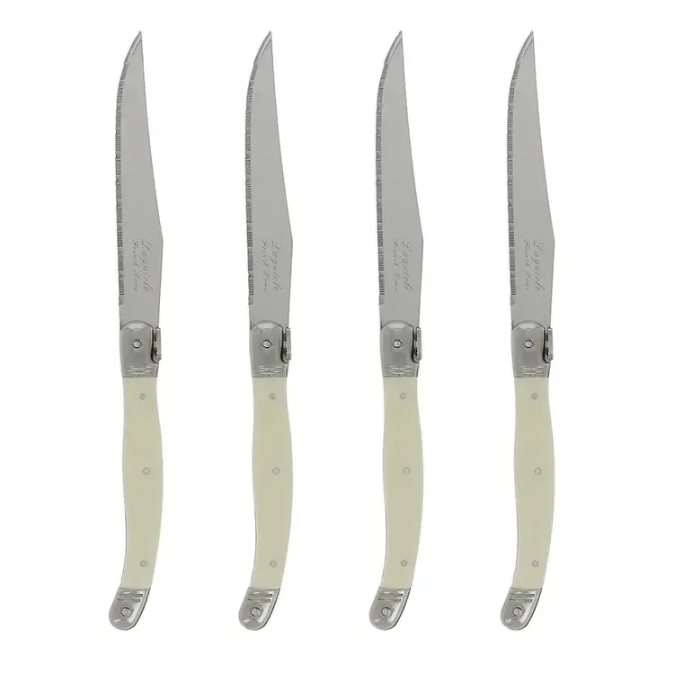Laguiole Ivory Steak Knives, set of 4