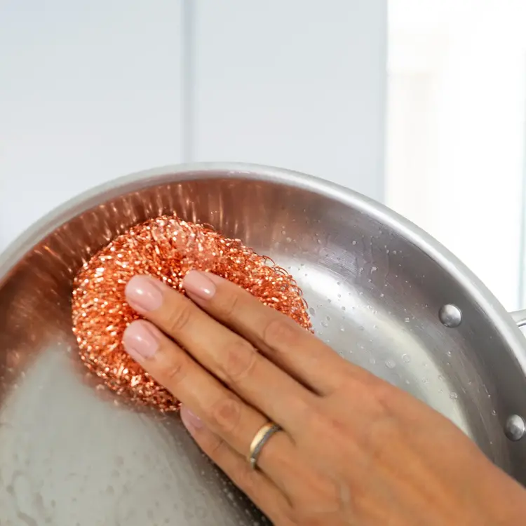 Copper Scrubbers, set of 3