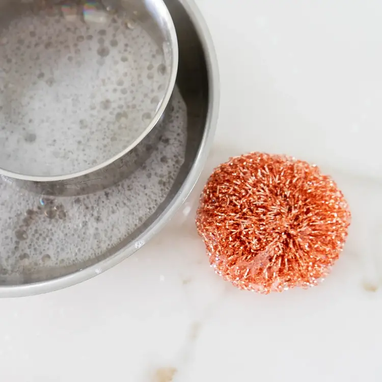 Copper Scrubbers, set of 3
