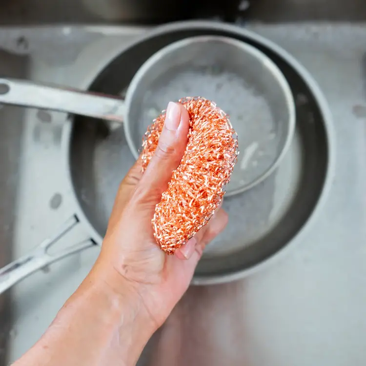 Copper Scrubbers, set of 3
