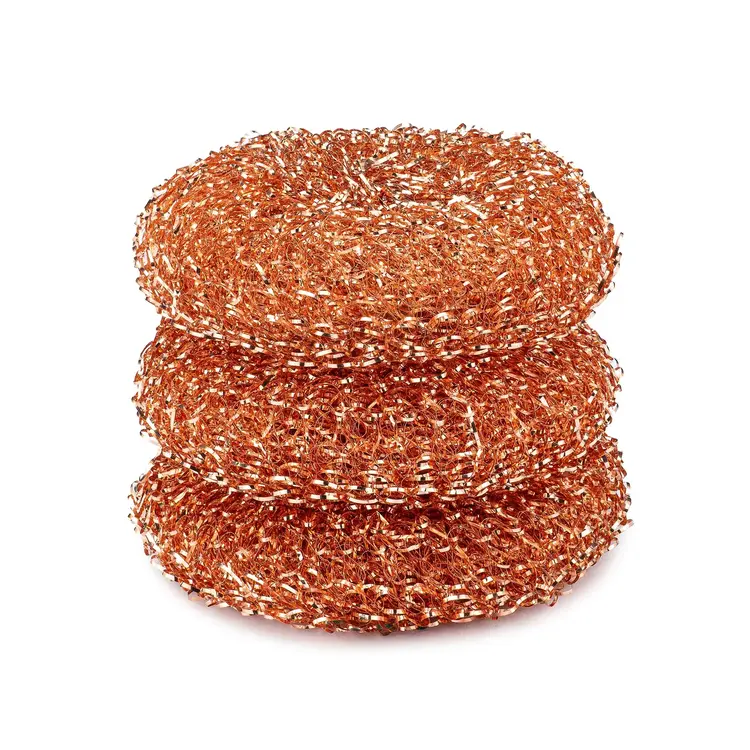 Copper Scrubbers, set of 3