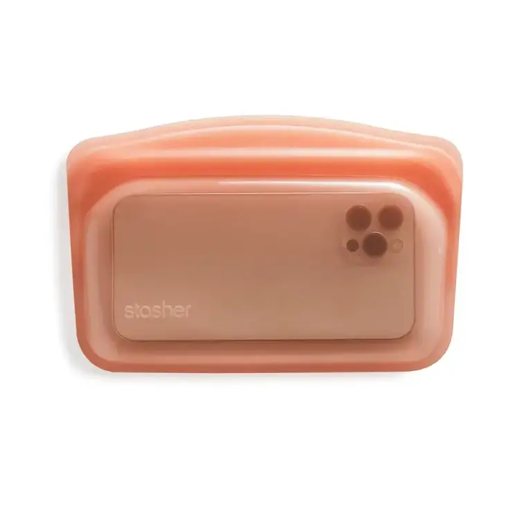 Stasher Stasher Coral Snack Storage Bag