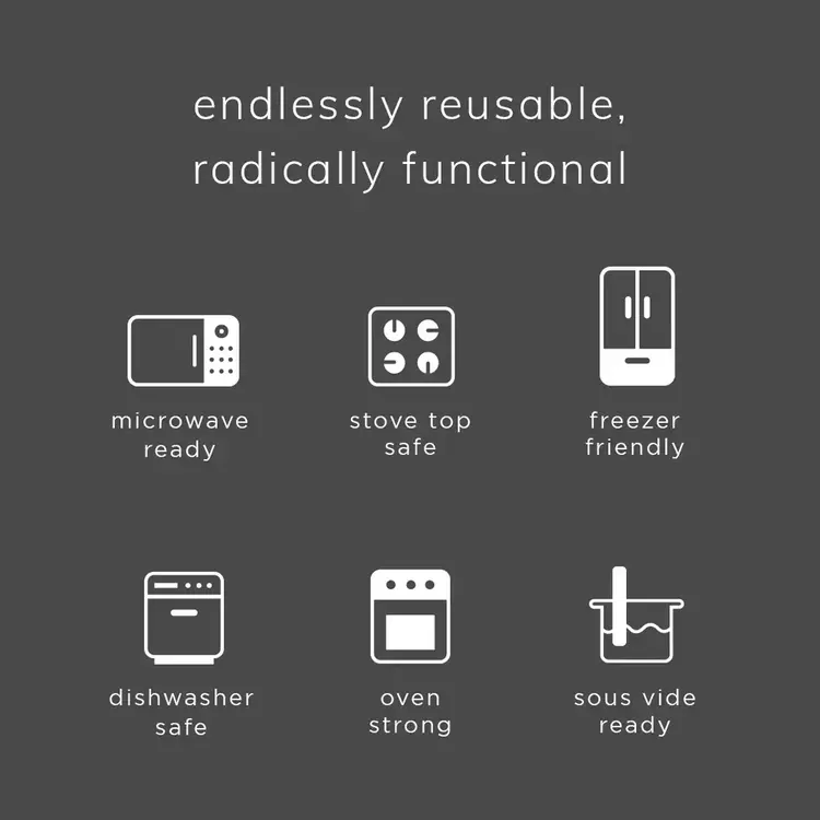 Stasher Stasher 56oz Self-Standing Lavender Storage Bag