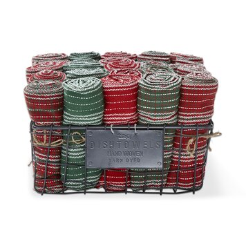 Farmhouse Holiday Dishtowel, assorted designs