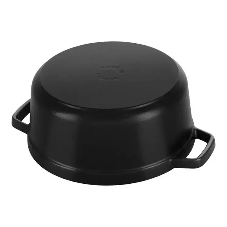 Staub 4 quart Black Dutch Oven