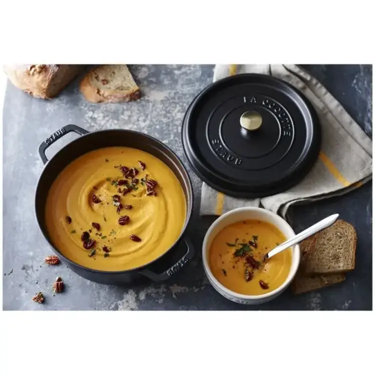 Staub 4 quart Black Dutch Oven