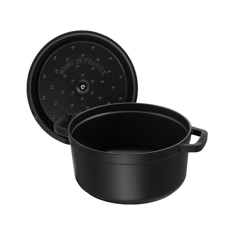 Staub 4 quart Black Dutch Oven