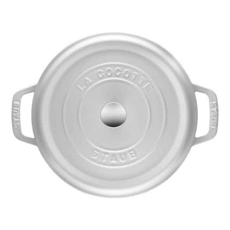 Staub 4 quart White Dutch Oven