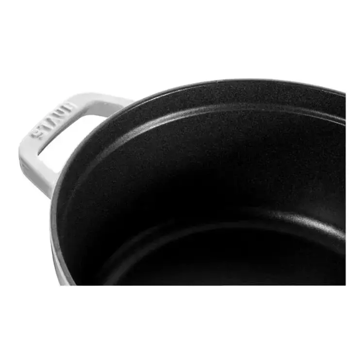 Staub 4 quart White Dutch Oven