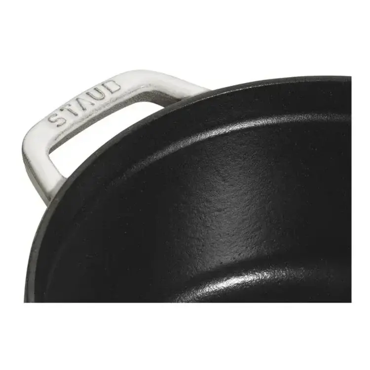Staub 4 quart White Truffle Dutch Oven