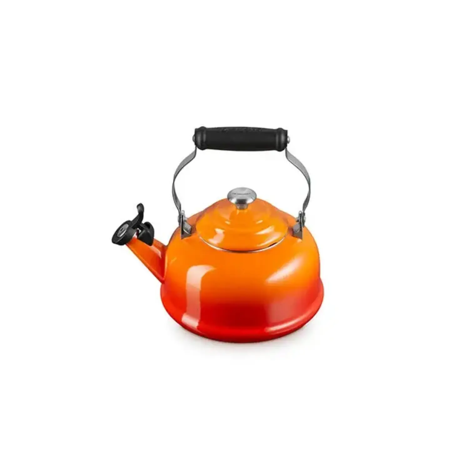 LE CREUSET ケトル　オレンジ Le Creuset Le Creuset 1.7qt Flame Whistling Tea Kettle - Whisk