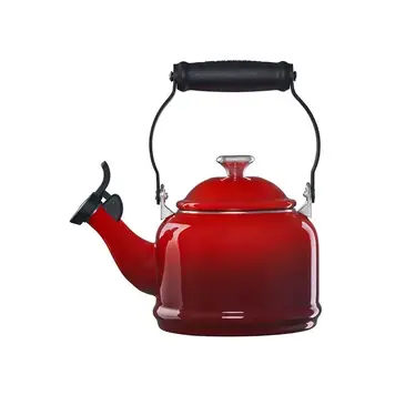 Le Creuset Le Creuset 1.25qt Cherry Whistling Tea Kettle