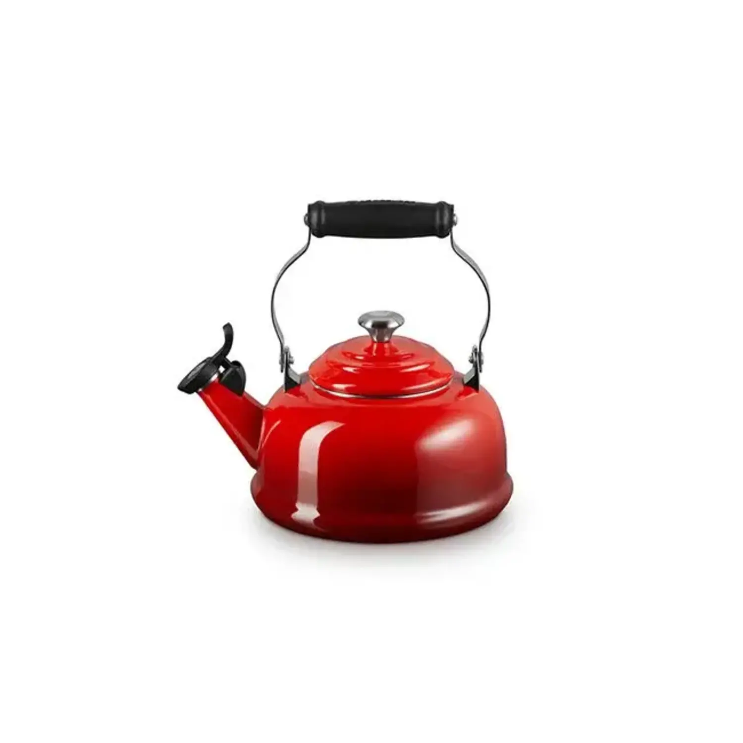 LE CREUSET - charlie Le Creuset Le Creuset 1.7qt Cherry Whistling Tea Kettle - Whisk