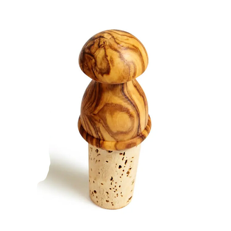 Olive Wood Bottle Stopper