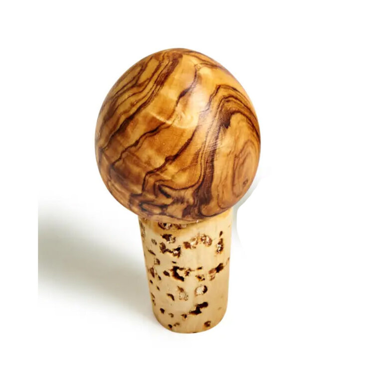 Olive Wood Bottle Stopper