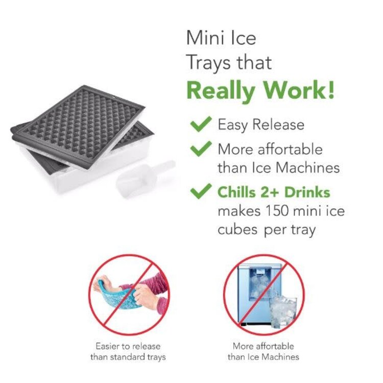Tovolo Squeeze Mini Ice Trays, set of 2