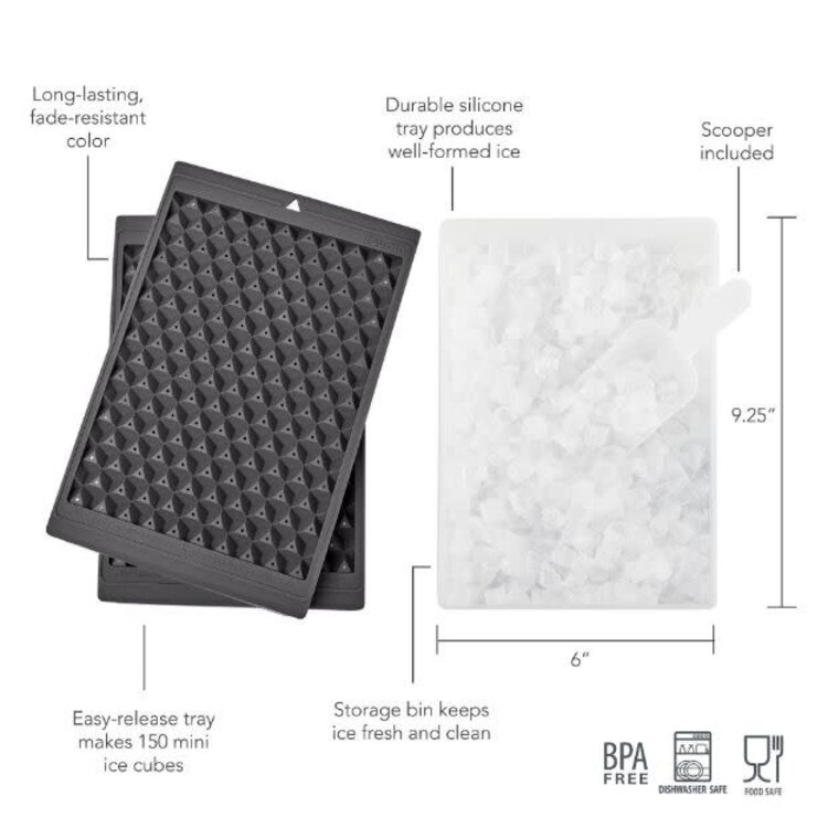 Tovolo Squeeze Mini Ice Trays, set of 2