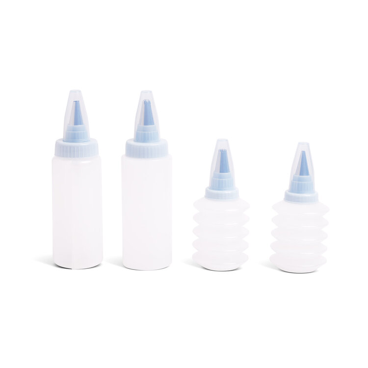 Icing Bottles, set of 4